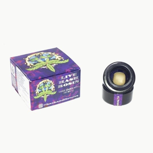 Hash and Flowers - GMO Premium Live Rosin - 1