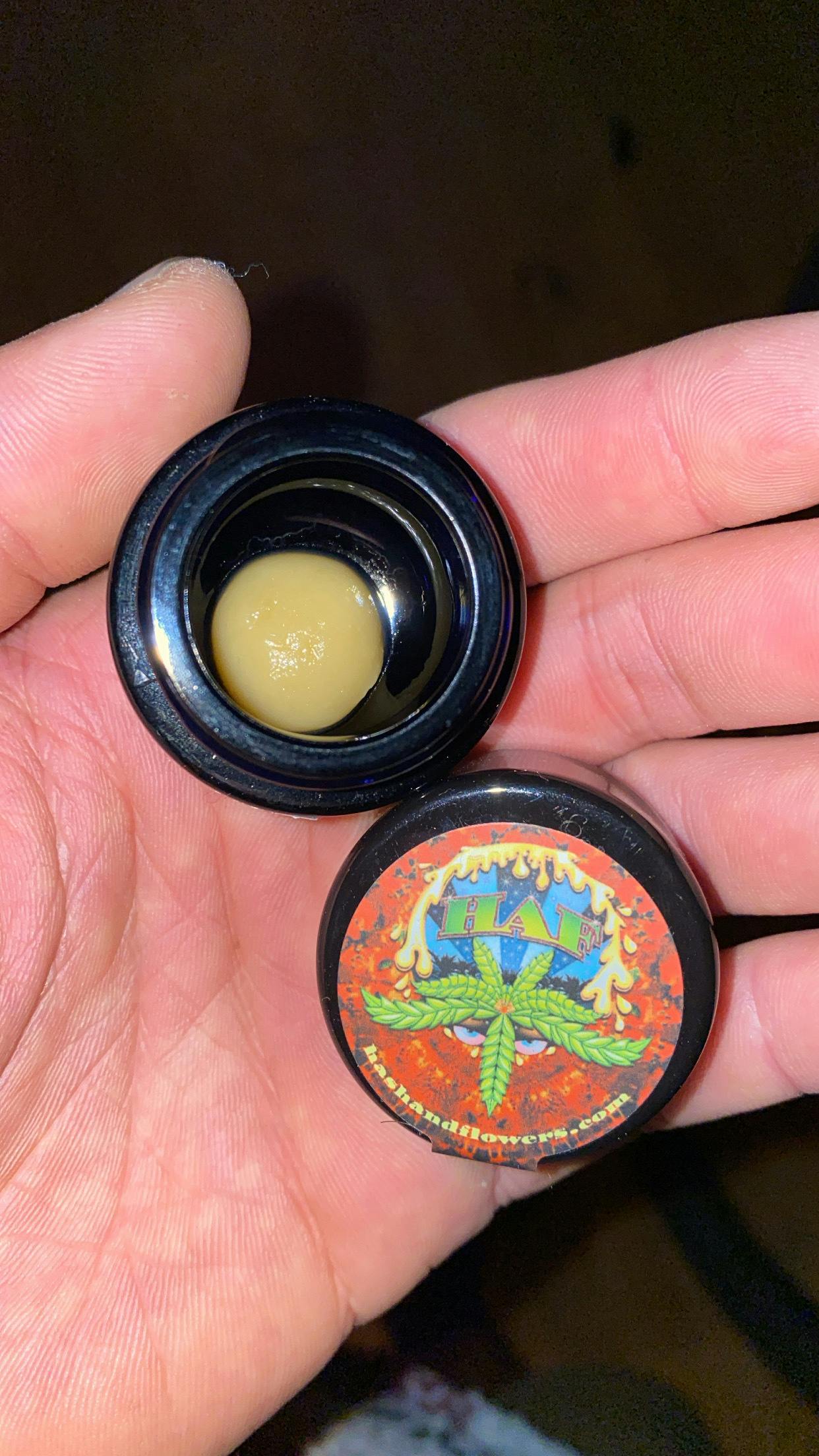 Hash and Flowers - Lemon Goji Sour Diesel Premium Live Rosin - 1