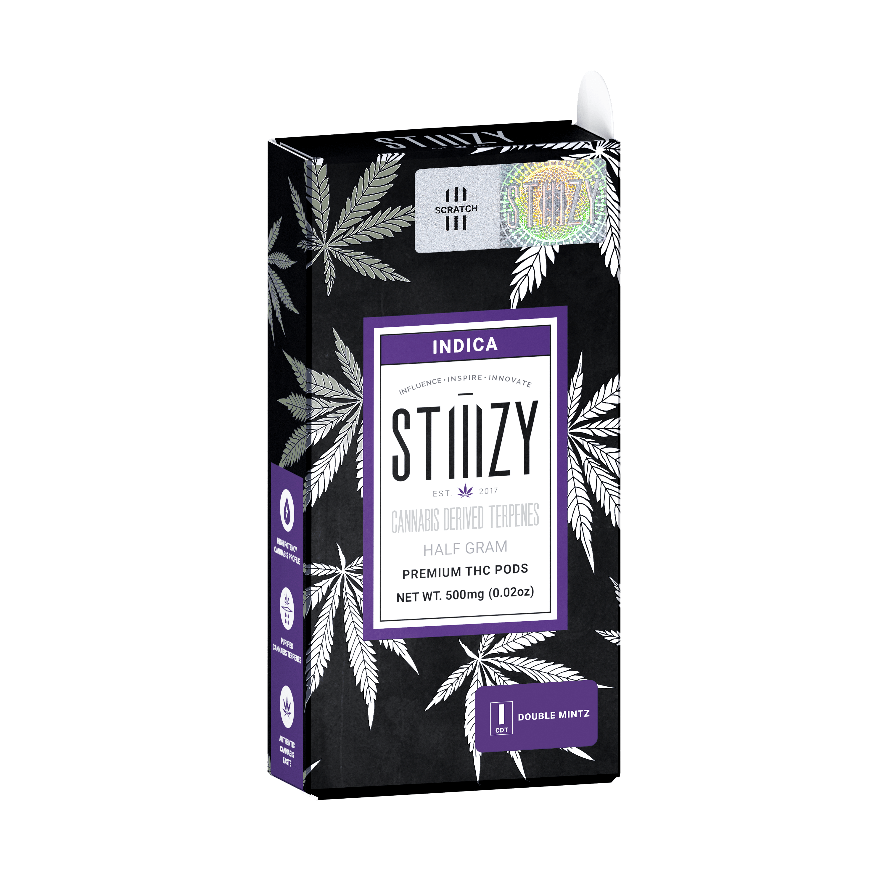 STIIIZY - Vape Cartridge - DOUBLE MINTZ .5G CDT Pod - STIIIZY - 1