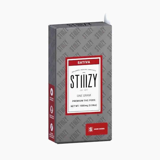 STIIIZY - Vape - SOUR DIESEL - PREMIUM THC POD 1G - IL - 1