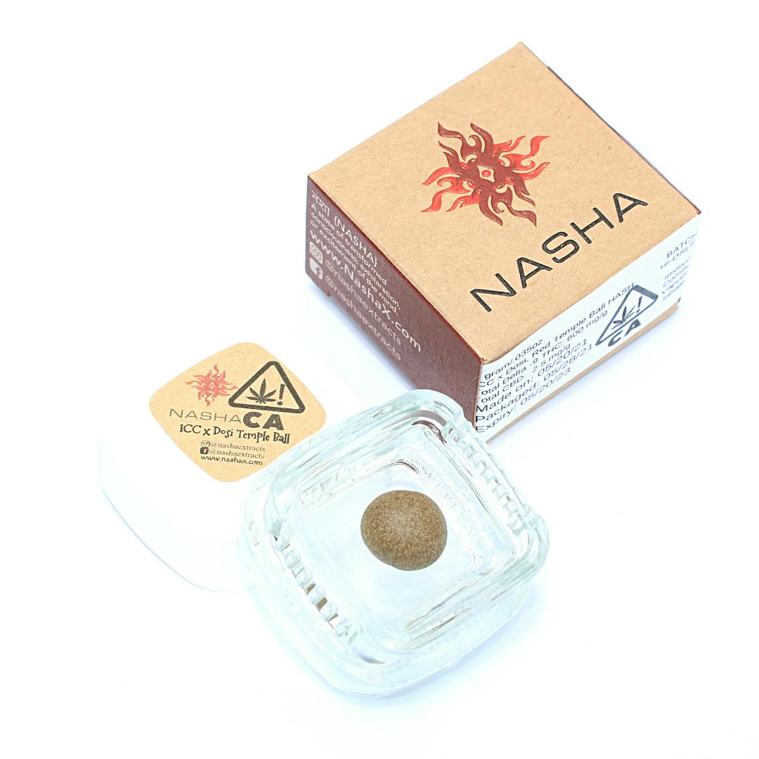 NASHA - ICC x Dosi Red Temple Ball Hash - 1