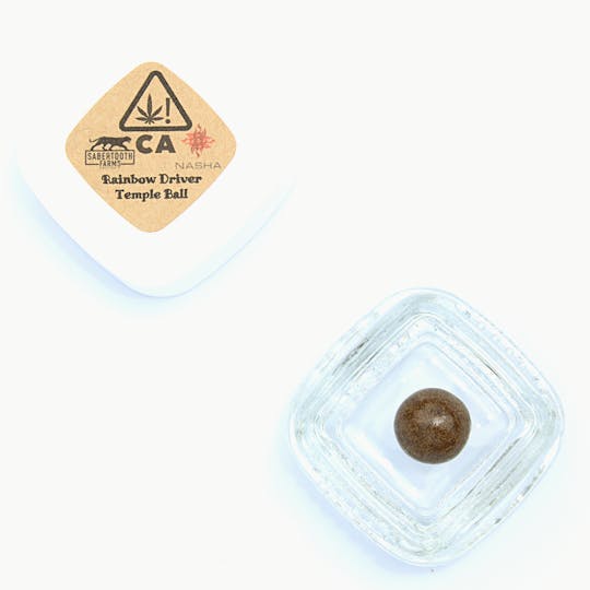 NASHA - Rainbow Driver Red Temple Ball Hash - 1