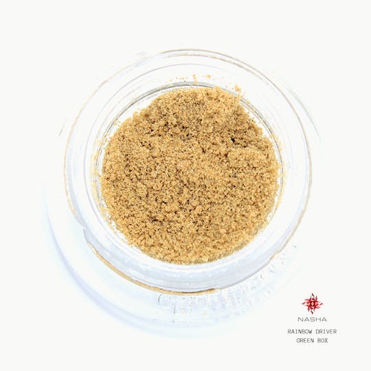 NASHA - Rainbow Driver Green Powder hash - 1