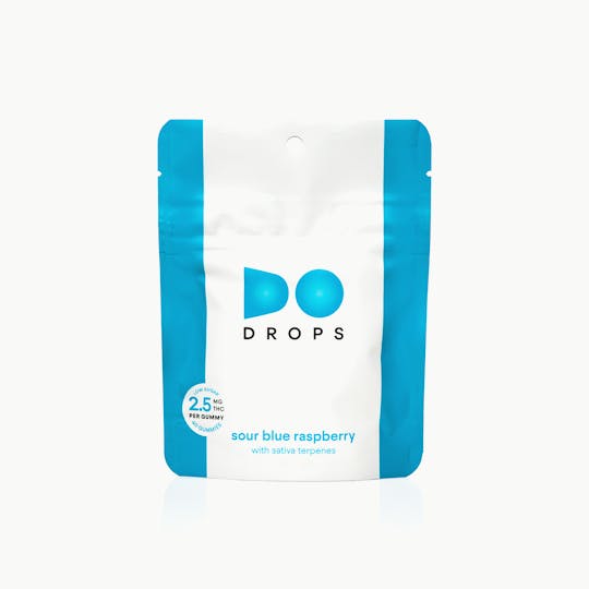 Do Drops - Do Drops | Sour Blue Raspberry Gummies - Sativa - 40pk (100mg) - 1