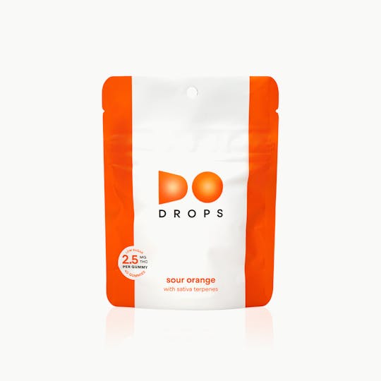 Do Drops - Do Drops | Sour Orange Gummies - Sativa - 40pk (100mg) - 1