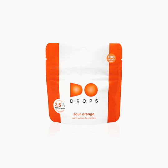 Do Drops - Do Drops | Sour Orange Gummies - Sativa - 20pk (50mg) - 1