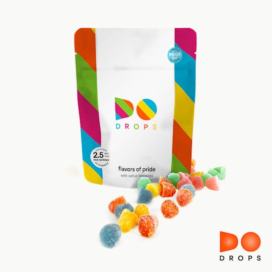 Do Drops - Do Drops | Pride Rainbow Flavored Gummies - Sativa - 40pk (100mg) - 1