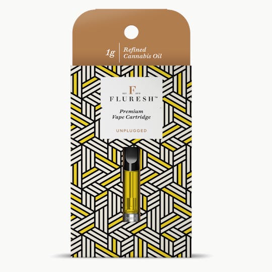 Fluresh - Fluresh 1g Distillate Vape Cart: Granddaddy Purple - 1