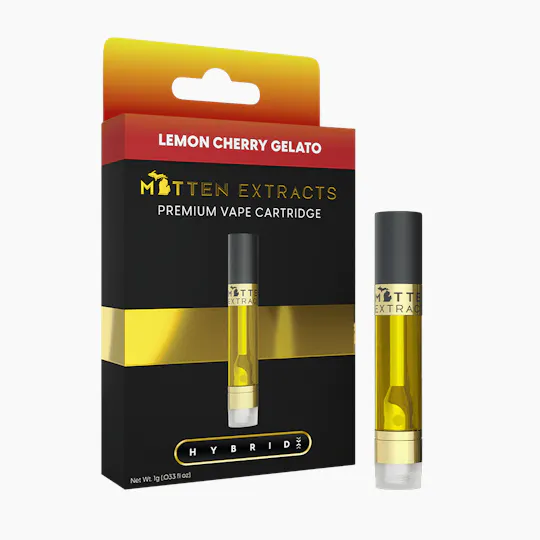 Mitten Extracts - Mitten Extracts | Lemon Cherry Gelato | Cartridge | 1g - 1