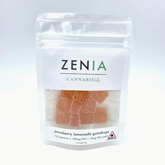 Indico - Zenia 10mg Full Spectrum Strawberry Lemonade Gumdrops - 1