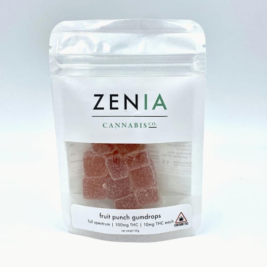 Indico - Zenia 10mg Full Spectrum Fruit Punch Gumdrops - 1