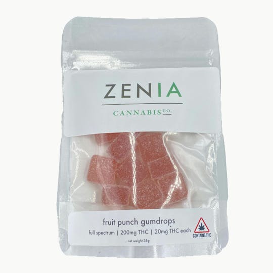 Indico - Zenia 20mg Full Spectrum Fruit Punch Gumdrops - 1