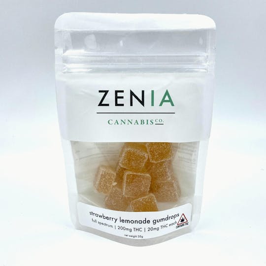 Indico - Zenia 20mg Full Spectrum Strawberry Lemonade Gumdrops - 1