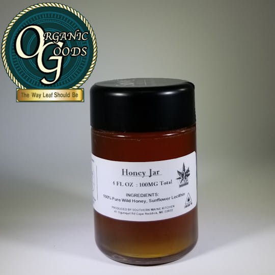 Organic Goods - 100mg Honey Jar - 1