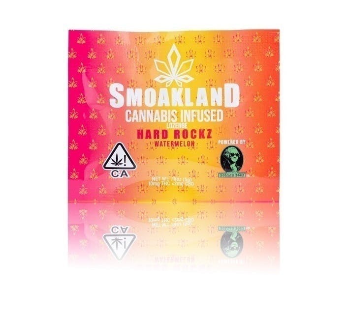 Smoakland - Smoakland | Hard Rockz | Watermelon Lozenge | 10mg | Single - 1