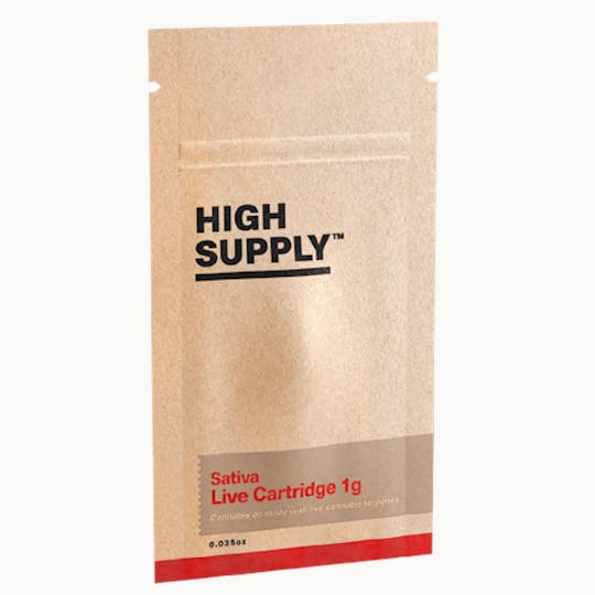 High Supply - Barn Burner 1g Live Resin Vape Cart - 1
