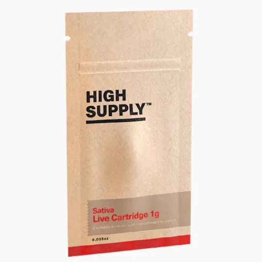 High Supply - Barn Burner 1g Live Resin Vape Cart - 1