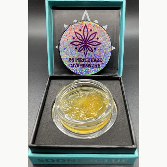 Sooner Glue - Purple Haze 5G Live Resin and Sauce - 1