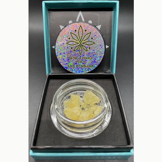 Sooner Glue - THC x Purple Punch 5G Live Resin and Sauce - 1