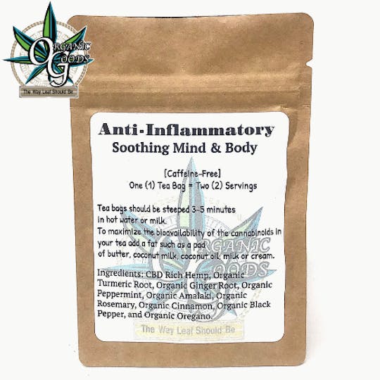 Organic Goods - Anti-Inflammatory CBD Tea - 1