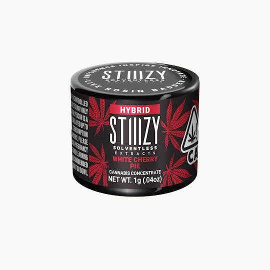 STIIIZY - - WHITE CHERRY PIE - Live Rosin Badder - 1