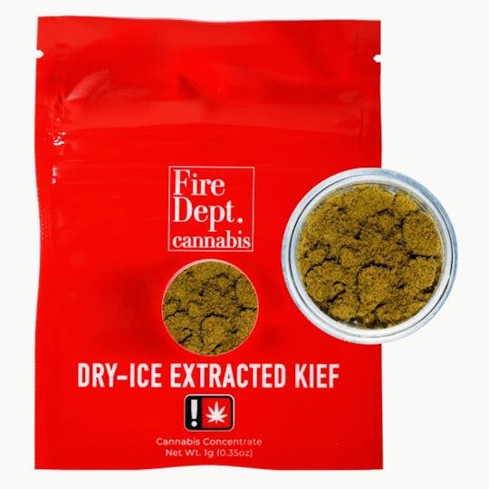 Fire Dept. Cannabis - 1g Dry-Ice Kief - Watermelon Zkittlez - 1