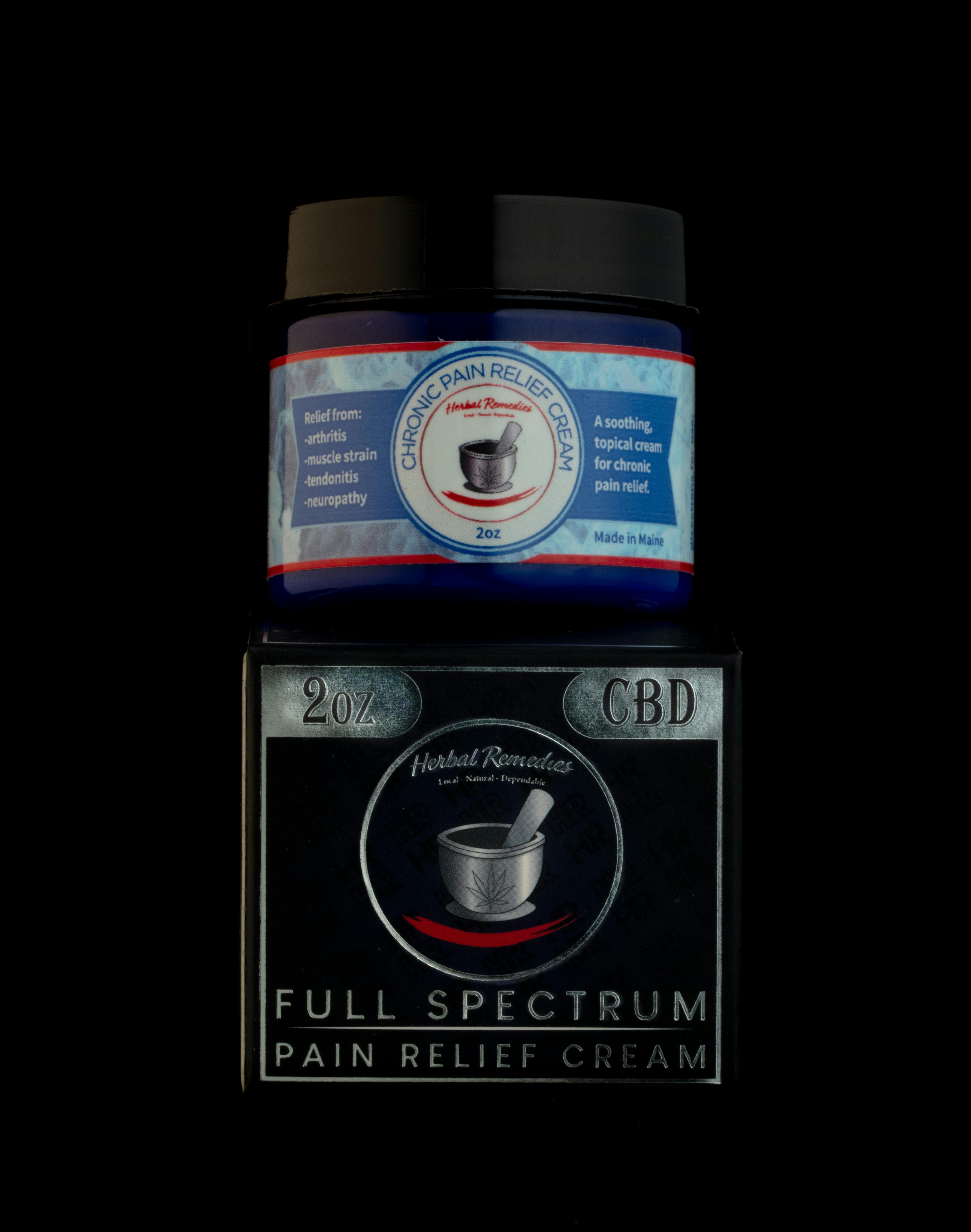 Herbal Remedies of Maine - Full Spectrum Pain Relief Cream - 1