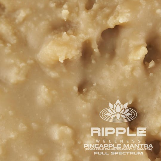Ripple Wellness - Concentrate - Tier 3 - F/S Live Rosin - Pineapple Mantra - 1