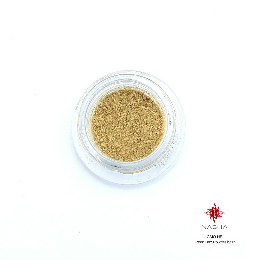 NASHA - GMO Green Powder Hash - HE - 1