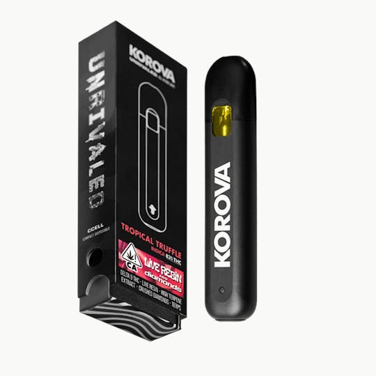 Korova - LIVE RESIN - Tropical Truffle 1g All-In-One Vape - 1