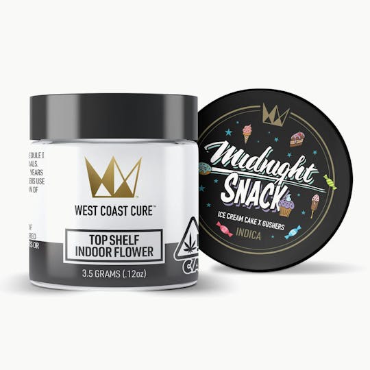 West Coast Cure - Midnight Snack - 3.5G Top Shelf Indoor Flower - 1