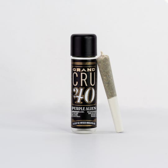 CRU Cannabis - Purple Alien : Grand CRU 40 (0.5G Infused Pre-Roll) - 1