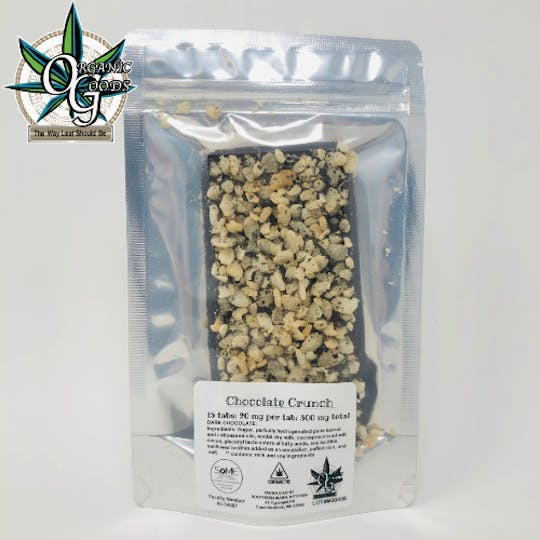Organic Goods - 300mg Dark Chocolate Crunch Bar - 1