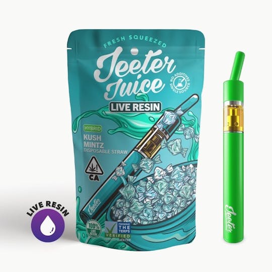 Jeeter - Jeeter Juice Disposable Live Resin Straw - Kush Mintz - 1