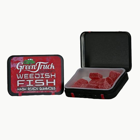 Green Truck - Premium Hash Rosin Gummies - Weedish Fish (100 MG) - 1