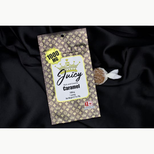Juicy Gummy Drops - Caramel - 1000MG - 1