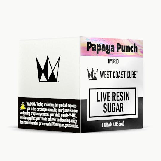 West Coast Cure - Papaya Punch Live Resin Sugar - 1