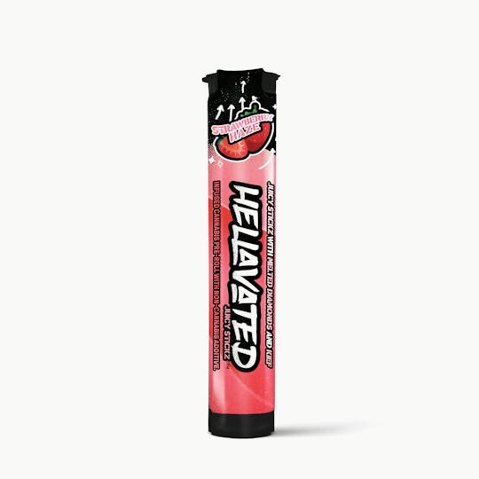 Hellavated - Strawberry Haze Juicy Stickz .75g - 1