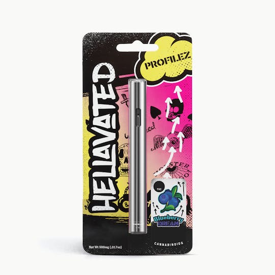 Hellavated - Blueberry Dream Profilez All In One 500mg - 1