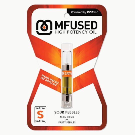 MFused - Sour Pebbles - Strain Specific Distillate - 1