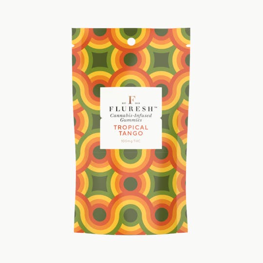 Fluresh - Fluresh Cannabis-Infused Gummies: Tropical Tango - 1
