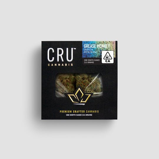 CRU Cannabis - Grease Monkey (3.5 Grams) - 1