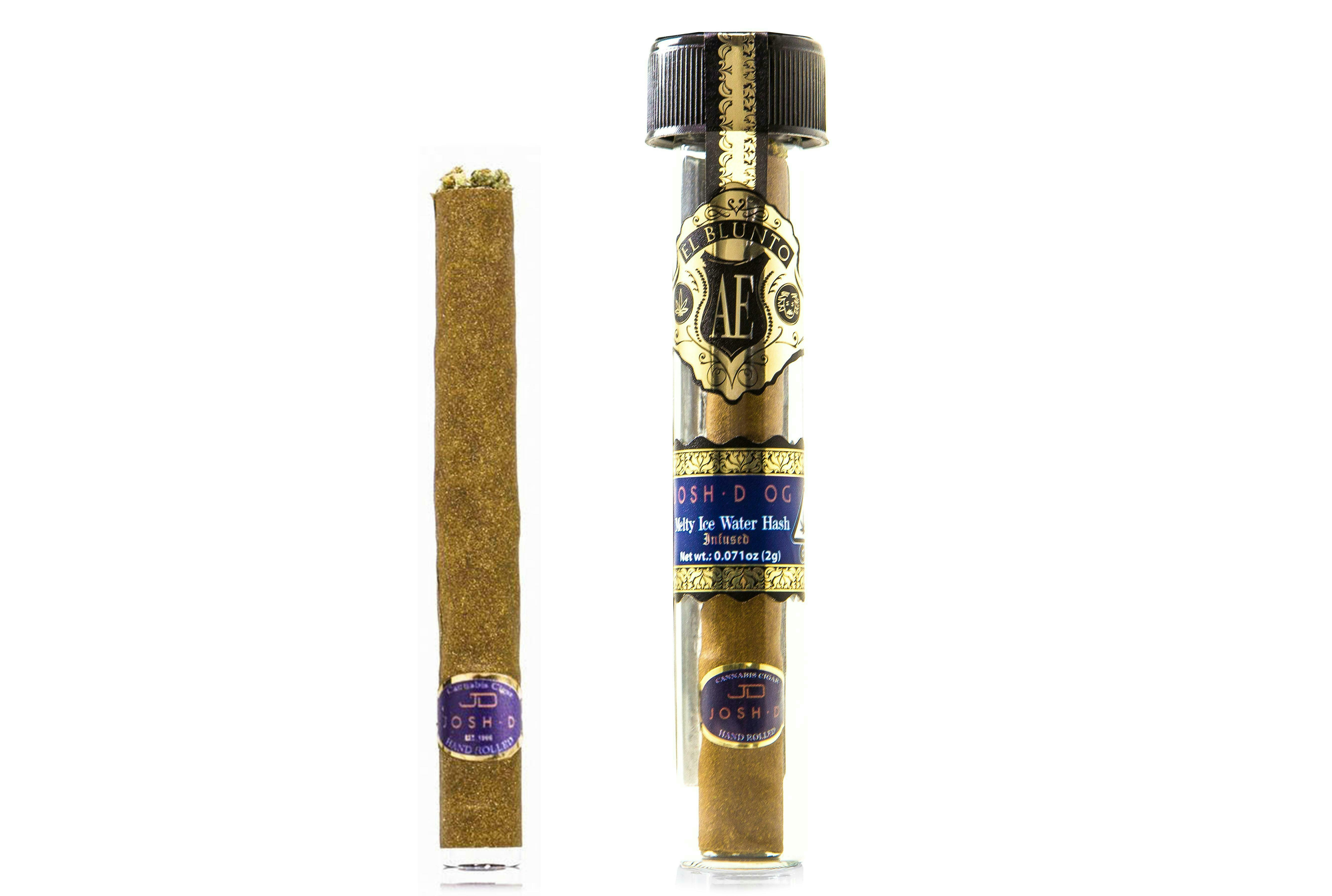 El Blunto by Albert Einstone's - El Blunto x Josh D - Josh D OG - 2G Cannabis Cigar - Hash Infused [Blunt] - 1