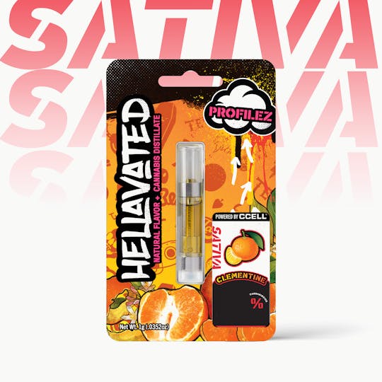 Hellavated - Clementine Profilez Cartridge 1g - 1