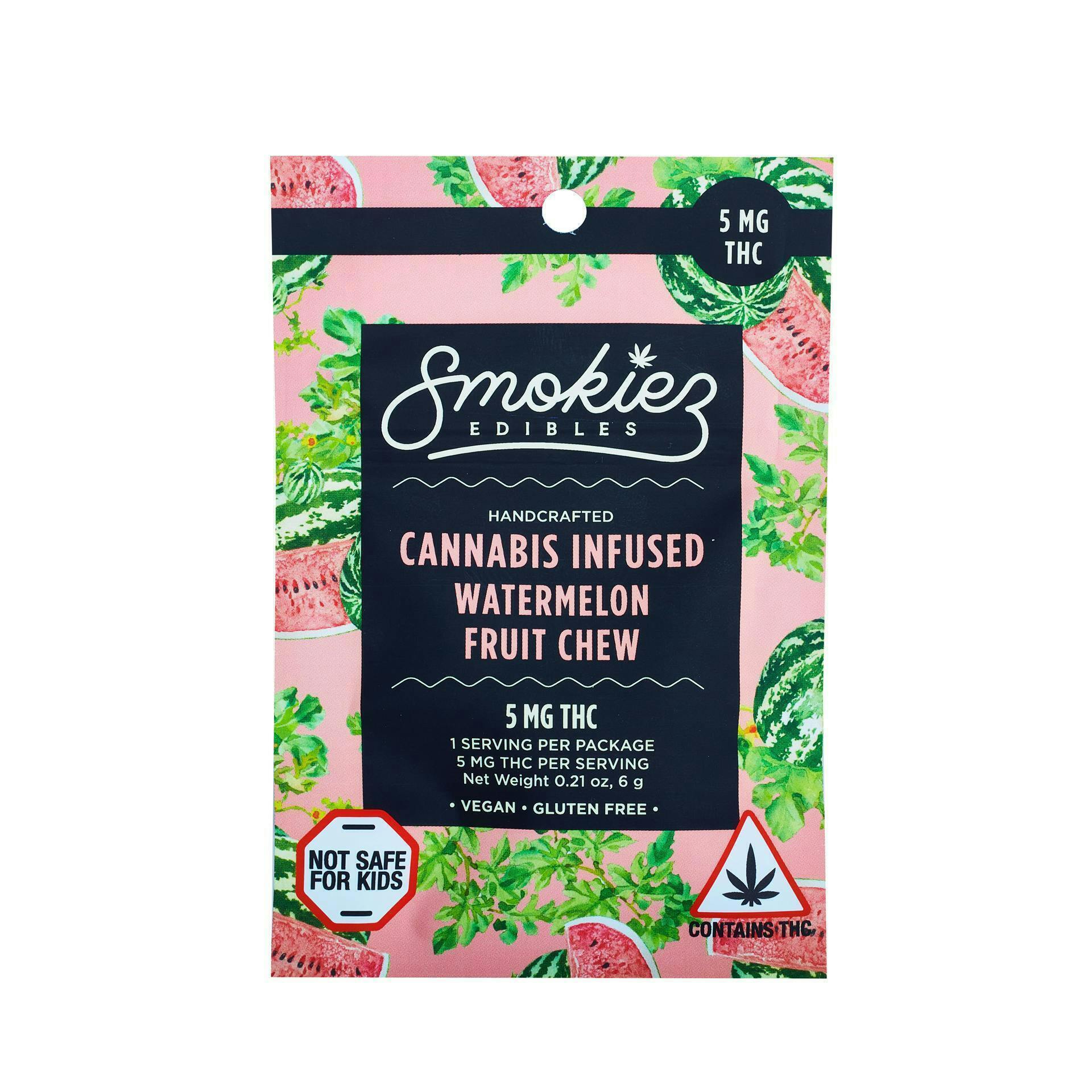 Smokiez Edibles - Watermelon Fruit Chew | 5mg - 1
