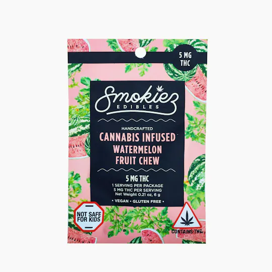 Smokiez Edibles - Watermelon Fruit Chew | 5mg - 1