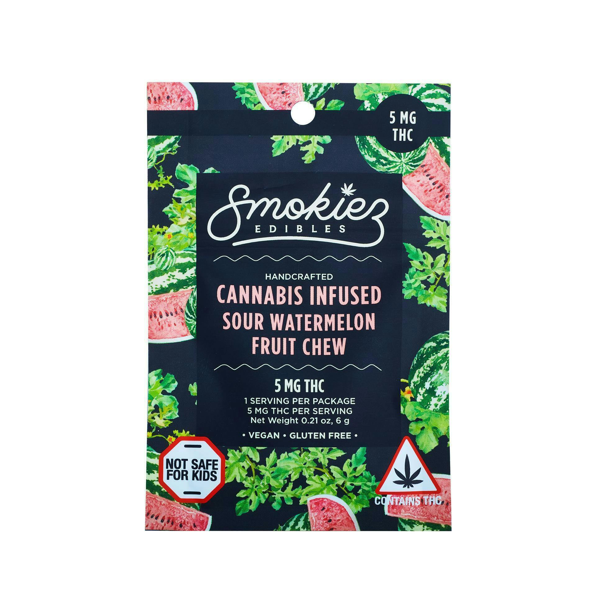Smokiez Edibles - Sour Watermelon Fruit Chew | 5mg - 1