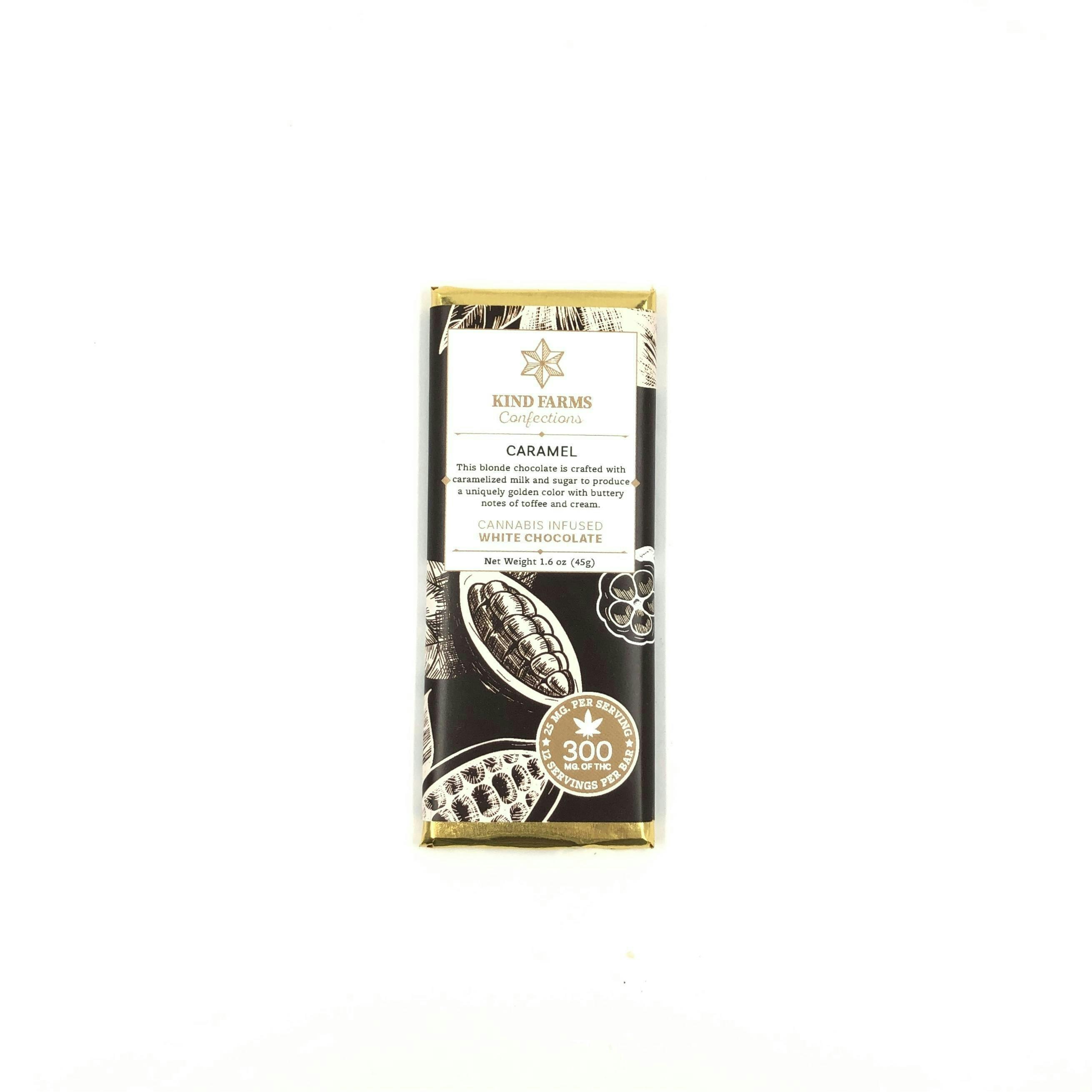 Indico - 300mg Caramel Chocolate Bar - 1