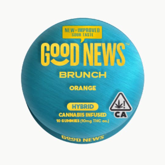 Good News - Good News Brunch Orange Sour Gummies - 1