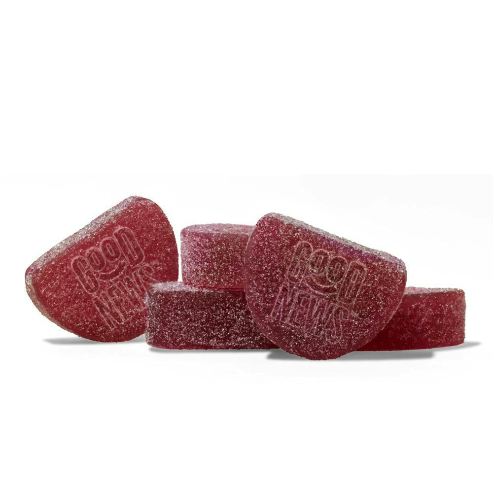 Good News - Counting Sheep | Black Cherry Sour Gummies + CBN | 100mg | 10ct | 10mg/ea - 1